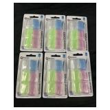 Lot of 6 Toothbrush Cover Packs