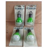 LED camping light. 4 total