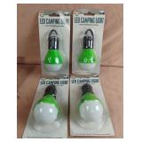 LED camping light. 4 total
