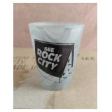 See Rock City shot glasses. 12 total