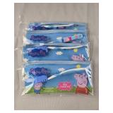 4 Peppa Pig Toothbrush Travel Kits