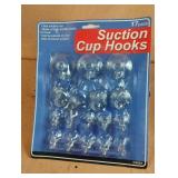 Suction cup hooks. 6-17 ct packs