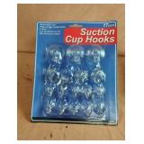 Suction cup hooks. 6-17 ct packs