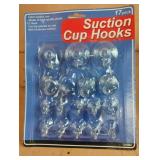 Suction cup hooks. 6-17 ct packs