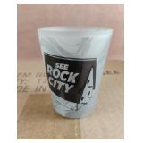 See Rock City shot glasses. 12 total