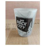 See Rock City shot glasses. 12 total