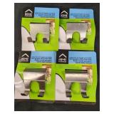 Hangs over doors and cabinets utility hooks 4