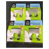 Hangs over doors and cabinets utility hooks 4