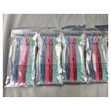 4- Packs of 4 Ergonomic Toothbrushes