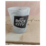 See Rock City shot glasses. 12 total