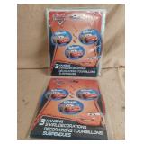 Lightning McQueen-3 hanging swirl decorations