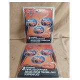 Lightning McQueen-3 hanging swirl decorations