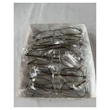 12 Pairs Reading Glasses - Aspheric +2.50 Spring