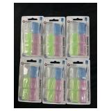 Lot of 6 Toothbrush Cover Packs