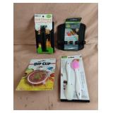 Grill cleaning scrubbing pad, mini spatula and