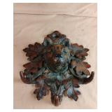 Coat Rack Stand MOUNTAIN Lodge Bear Head 3-Hook