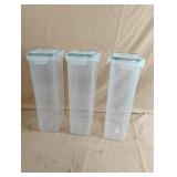 Locking lid canisters