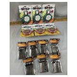 Lot of Dip Clips and Bar Spoons