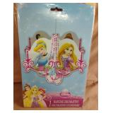 Disney Princess hanging decoration. 6 total