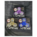 3 fidget spinners