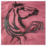 11x12 metal horse design