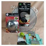 Utensil rest, steamer basket, soda fresh and 11'