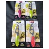 4 mini cheese knives