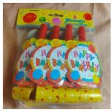 Happy Birthday blowouts. 8-12 ct cases