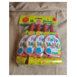 Happy Birthday blowouts. 8-12 ct cases