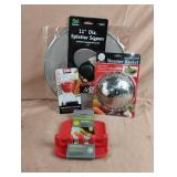 Utensil rest, steamer basket, soda fresh and 11'