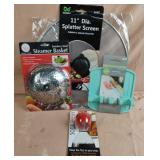 Utensil rest, steamer basket, soda fresh and 11'
