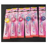 6 packs Jojo siwa toothbrushes