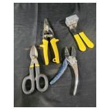 Wire Stripper Cutter Gauge Gage Pliers , snips