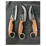 Kitchen knives 3 pc