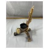 Decorative Deer Antler Tea Candle Holder