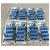 Lot of 8 Pet Waste Bags Packs