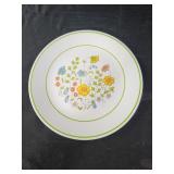 Vtg Corelle 'Spring Meadow' dinner plate 10'