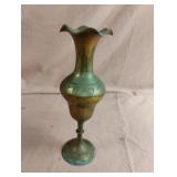 Brass vase 7.5'