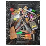 Large lot of assorted screwdrivers