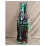 Coca-Cola metal sign 21' tall