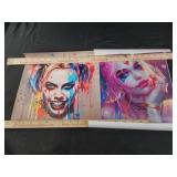 Harley Quinn DC comics art work