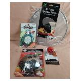 11' splatter screen, steamer basket, soda fresh