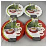 Lot of 4 Microwave Trays
