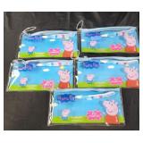 5 Peppa Pig toothbrushes