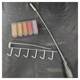 Magnetic retriever. Slide on hooks