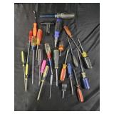 Assorted screwdrivers