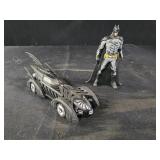 Batmobile and batman figure