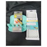 Sink sponge holder and utensil rest