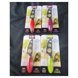 4 mini cheese knives