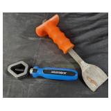 Punch and chisel holder,Handguarded Floor Chisel.